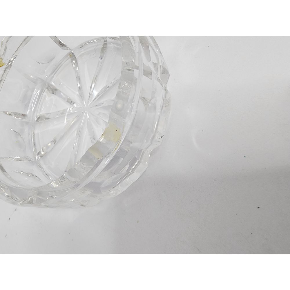 Crystal Ashtray Small Vintage - Picture 7 of 9